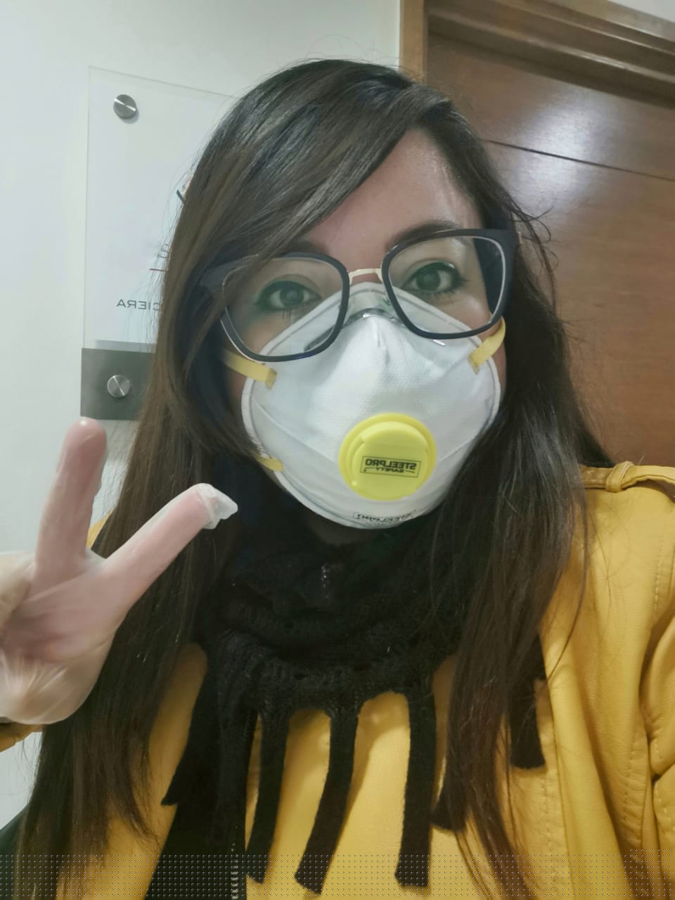 Trabajo en estudio jurídico en los comienzos de la pandemia.